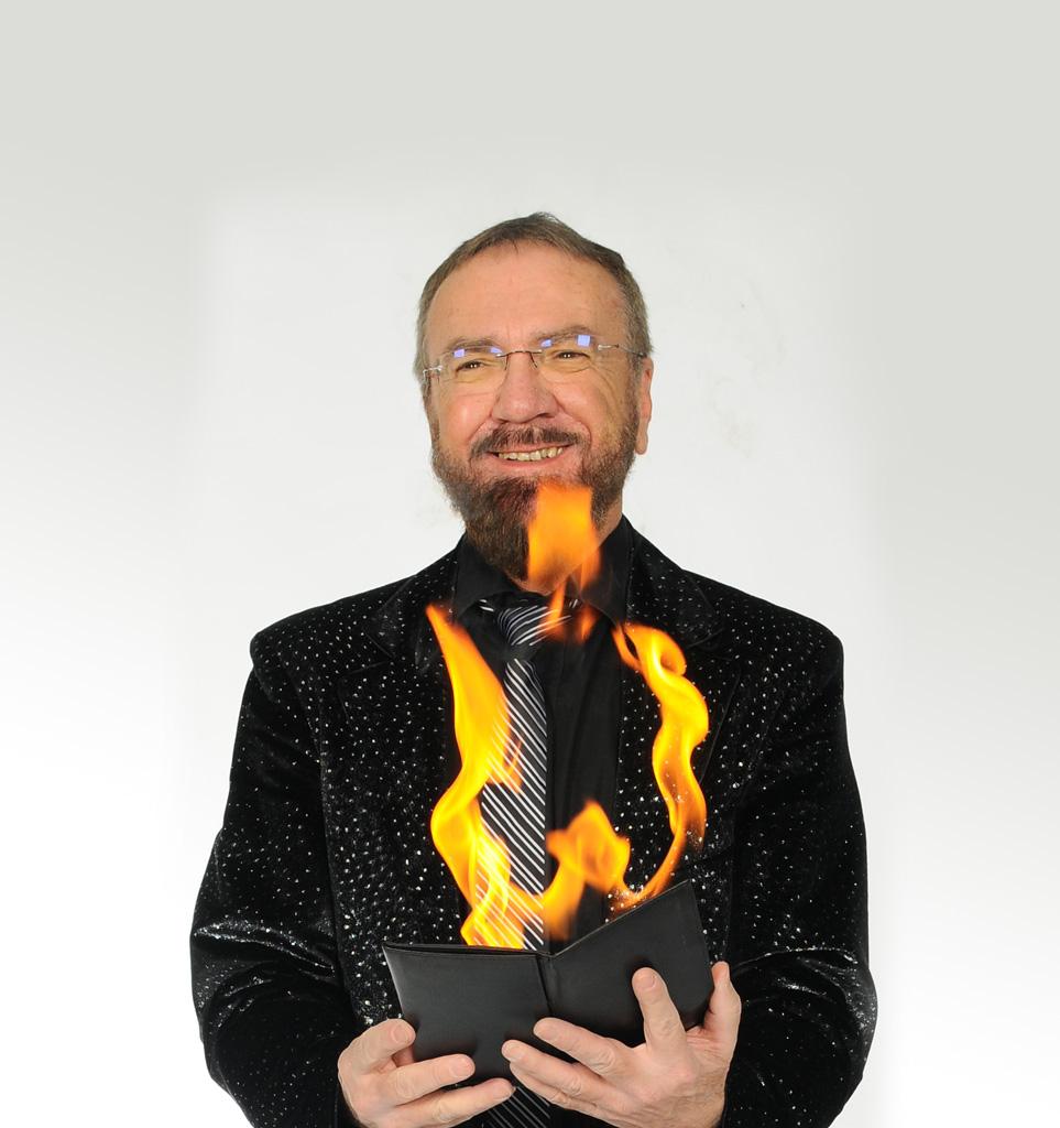 Zauberer Berlin Feuertrick