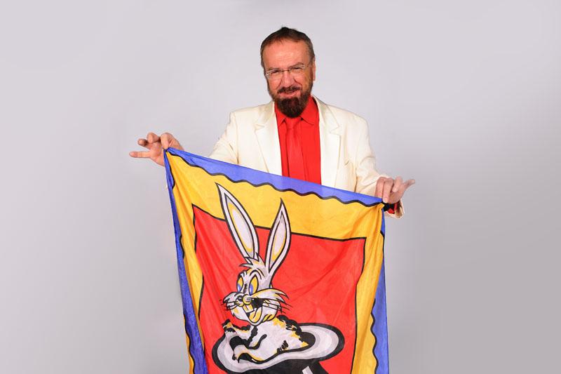 Zauberer Berlin Hasenflagge